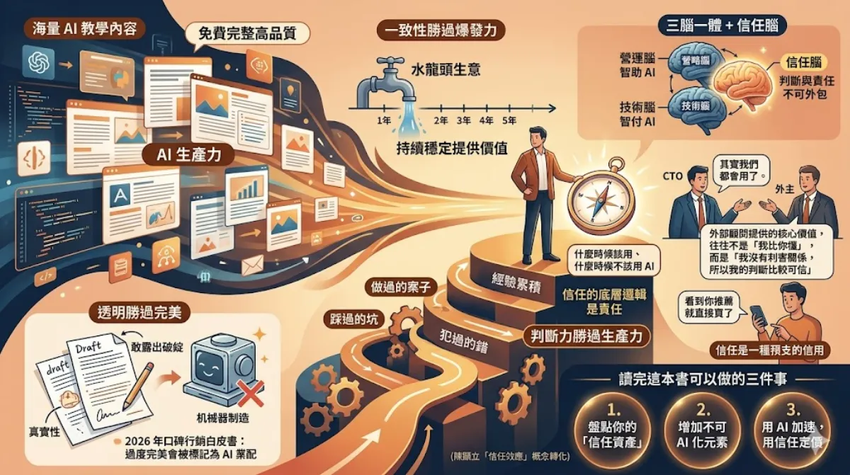 當 AI 讓一切內容免費,什麼才值錢?